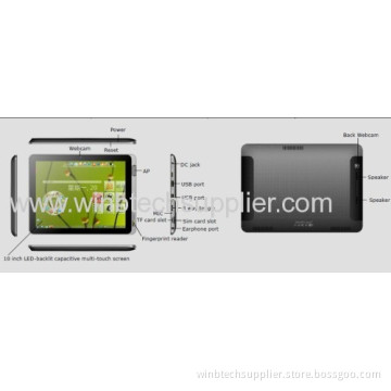 10.1inch Windows 8 Dual Core Dual Camera Tablet Pc 1280x800 